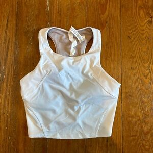 White Lululemon tank top